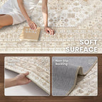 2x3 Rug Non Slip, Small Washable Entryway Rug, Runner - Image 6