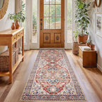 AMADA HOMEFURNISHING 2x6 Washable Runner Rug, Low-Profile Kitchen Rugs by AMADAHOMEFURNISHING