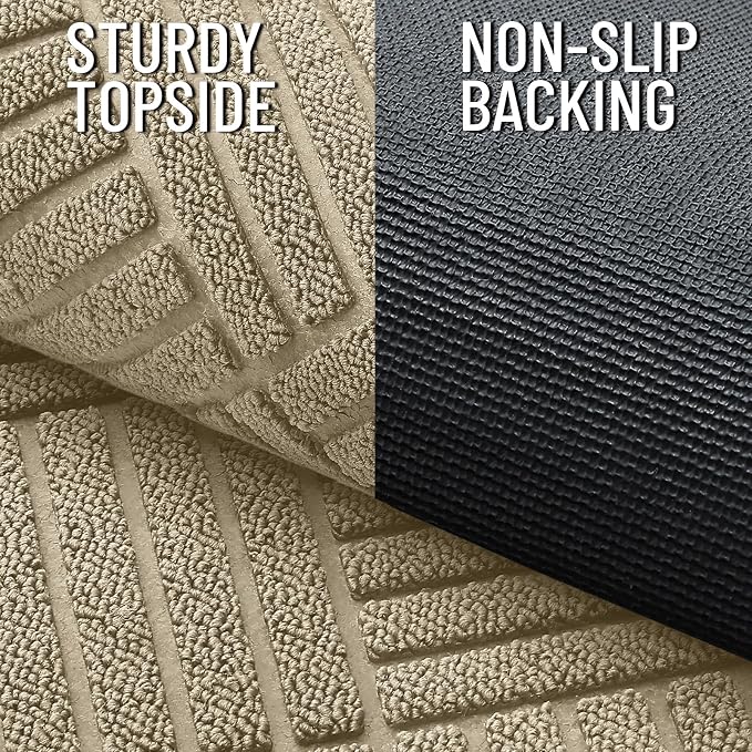 OLANLY Front Door Mat Outside Entrance 33x21, Waterproof Heavy-Duty Doormat | - Image 4