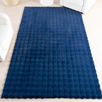 nuLOOM Jeni Navy Checkered Washable Area Rug by nuLOOM