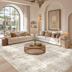 cotiled Boho 10x12 Area Rug for Living Room: Large Moroccan Washable Rug | - Image 2
