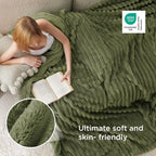Bedsure Soft Full Size Fleece Blankets - Image 4