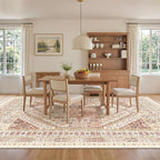 8x10 Area Rugs for Living Room, Large Washable Rug, Dining Room, Low Pile - Image 8