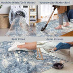 3x6ft Non-Slip Washable Kitchen Rug - Image 7