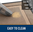OLANLY Front Door Mat Outside 47x17, All-Season Heavy-Duty Rubber Doormat | - Image 5