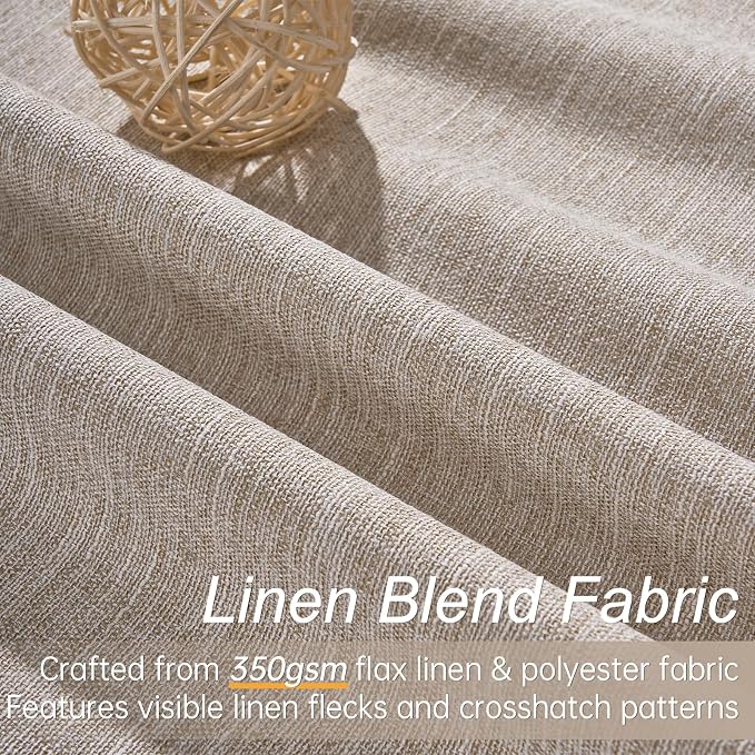 Topfinel 90 Inch Long Blackout Curtains - Image 3