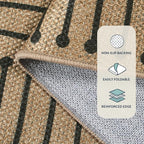Lahome Neutral 3x5 Outdoor Rug - Image 4