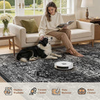 UERMEI 9x12 Area Rug Living Room Rugs - Image 6