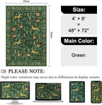 DUKINO 4x6 Area Rug, Non Slip Animal Washable Rug - Image 2