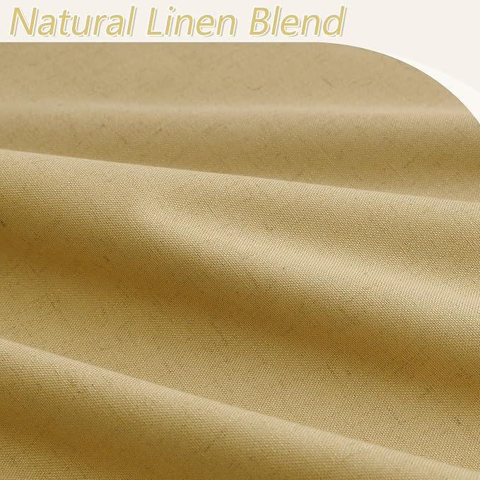 100% Blackout Curtains 102 Inch Length 2 Panels Set - Image 3