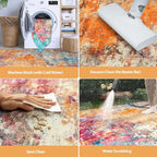 8x10 Area Rugs for Living Room Washable Bedroom Dining Room Colorful | Modern - Image 5