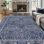 8x10 Washable Area Rugs for Living Room, Stain Resistant Vintage Rugs for by Unknown
