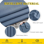 NICETOWN Stone Blue Blackout Curtains - Image 4