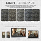 6x9 Area Rugs - Washable Vintage Retro Living Room Rug, Soft Ultra Thin Non - Image 8