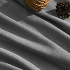 Blazer Grey Curtain SheerLinen Blend Light Filtering Back Tab Curtains 102 - Image 5
