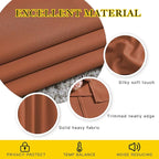 NICETOWN Blackout Burnt Orange Curtains 108 inch Long 2 Panels - Image 4
