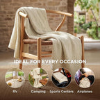 Bedsure 100% Cotton Muslin Blanket Twin XL - Image 4