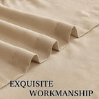 RYB HOME Farmhouse Boho Linen Sheer Curtains 90 inches Long - Image 4