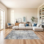 5x5 Rug Square for Living Room – Machine Washable Non-Slip Area Rug for Kitchen - Image 8