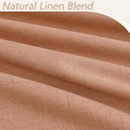 100% Blackout Curtains 90 Inch Length 2 Panels Set - Image 3