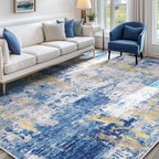 RELEANY Washable 5'x8' Abstract Area Rug by RELEANY