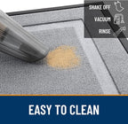 OLANLY Front Door Mat Outside 47x23, All-Season Heavy-Duty Rubber Doormat | - Image 5