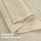 YoungsTex Burlap Linen Curtains - Image 9