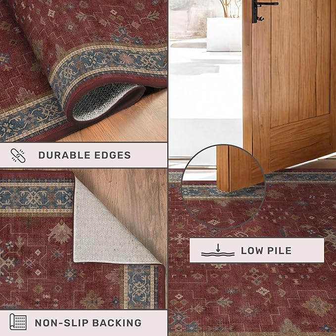 Washable 3x8 Entry Way Rugs Indoor - Image 4
