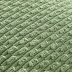 Set of 4 Sage Green Decorative Throw Pillow Covers 18x18 Inch Corduroy Pillow - Image 6