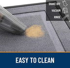 OLANLY Front Door Mat Outside 47x32, All-Season Heavy-Duty Rubber Doormat | - Image 5