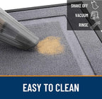 OLANLY Front Door Mat Outside 59x34, All-Season Heavy-Duty Rubber Doormat | - Image 5