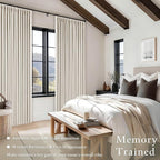 102 Inch Pinch Pleated Blackout Curtains - Image 4
