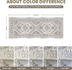 2x6 Runner Rug Non Slip, Washable Hallway Runner Rug, Nursery Room, Soft Runner - Image 2
