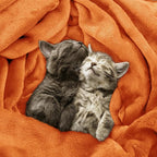 Utopia Bedding Soft Fleece Bed Blanket Twin Size Burnt Orange | Microfiber - Image 4