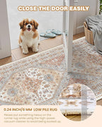 Washable Runner Rug 2.5x14, Long Kitchen Rugs Non-Slip, Soft Hallway Runner - Image 6