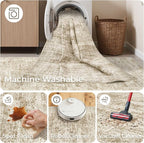 2'6 x 14' Runner Rug Non Slip, Washable Kitchen Rugs, Living Room, Extra Long - Image 8