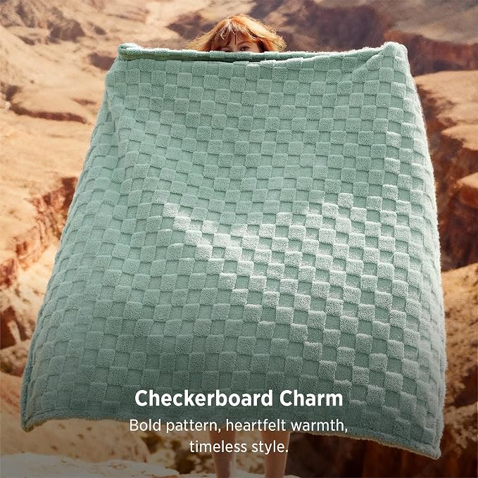 Bedsure GentleSoft Sage Green Throw Blanket - Image 3