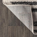 JONATHAN Y Khalil Modern Berber Stripe Cream/Black Indoor Area Rug, Contemporary - Image 11