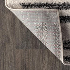 JONATHAN Y Khalil Modern Berber Stripe Cream/Black Indoor Area Rug, Contemporary - Image 6