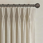 Custom Warm Beige High Ceiling 104 Inch Curtains - Image 2