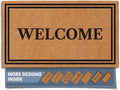 Barnyard Designs Natural Coco Coir Non-Slip Doormat | Heavy-Duty Welcome Mat by BarnyardDesigns