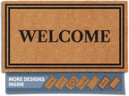 Barnyard Designs Natural Coco Coir Non-Slip Doormat | Heavy-Duty Welcome Mat by BarnyardDesigns