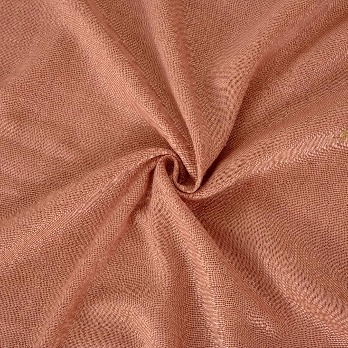 BGment Terracotta Linen Curtains - Image 9