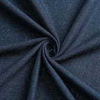 Vision Home Navy Blue Pinch Pleated Full Blackout Curtains Linen Blended Room - Image 6