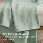 Bedsure GentleSoft 100% Cotton Blanket King Size - Image 3