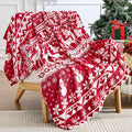 Edenleaf Christmas Blanket Soft Cozy Fleece Throws by Edenleaf